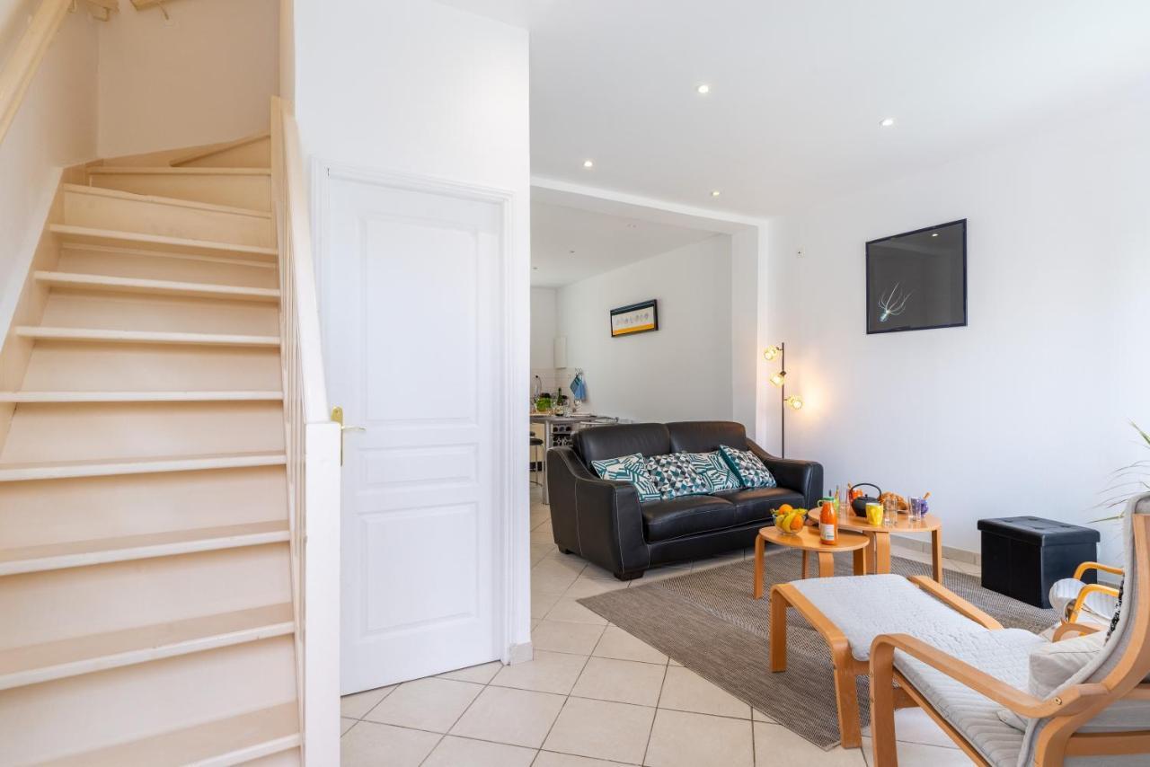 Les Bleuets - Duplex Avec Vue Mer Pleneuf-Val-Andre Eksteriør billede