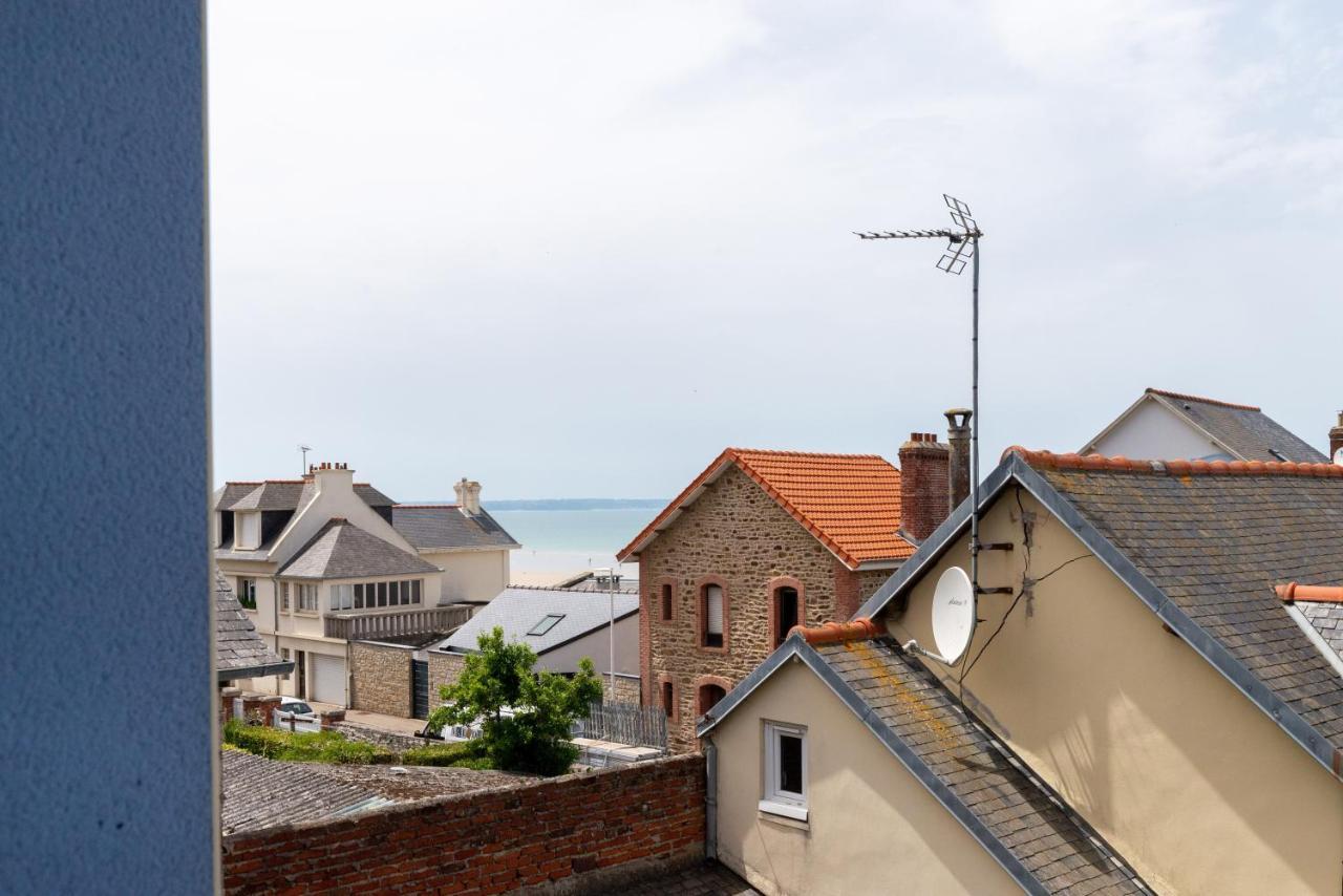 Les Bleuets - Duplex Avec Vue Mer Pleneuf-Val-Andre Eksteriør billede