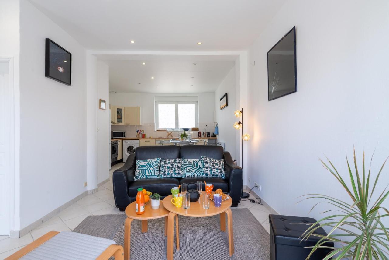 Les Bleuets - Duplex Avec Vue Mer Pleneuf-Val-Andre Eksteriør billede